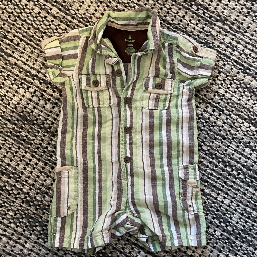 Baby Gap Retro Stripes Romper